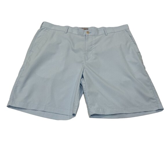 Peter Millar Men's Striped Golf Shorts, Wicking, Blue, 40 - Picture 1 of 9